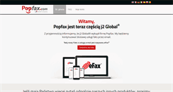 Desktop Screenshot of pl.popfax.com