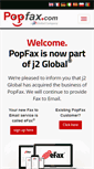 Mobile Screenshot of popfax.com