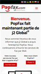 Mobile Screenshot of fr.popfax.com