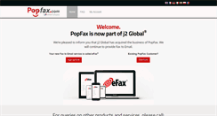 Desktop Screenshot of hr.popfax.com