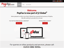 Tablet Screenshot of hr.popfax.com